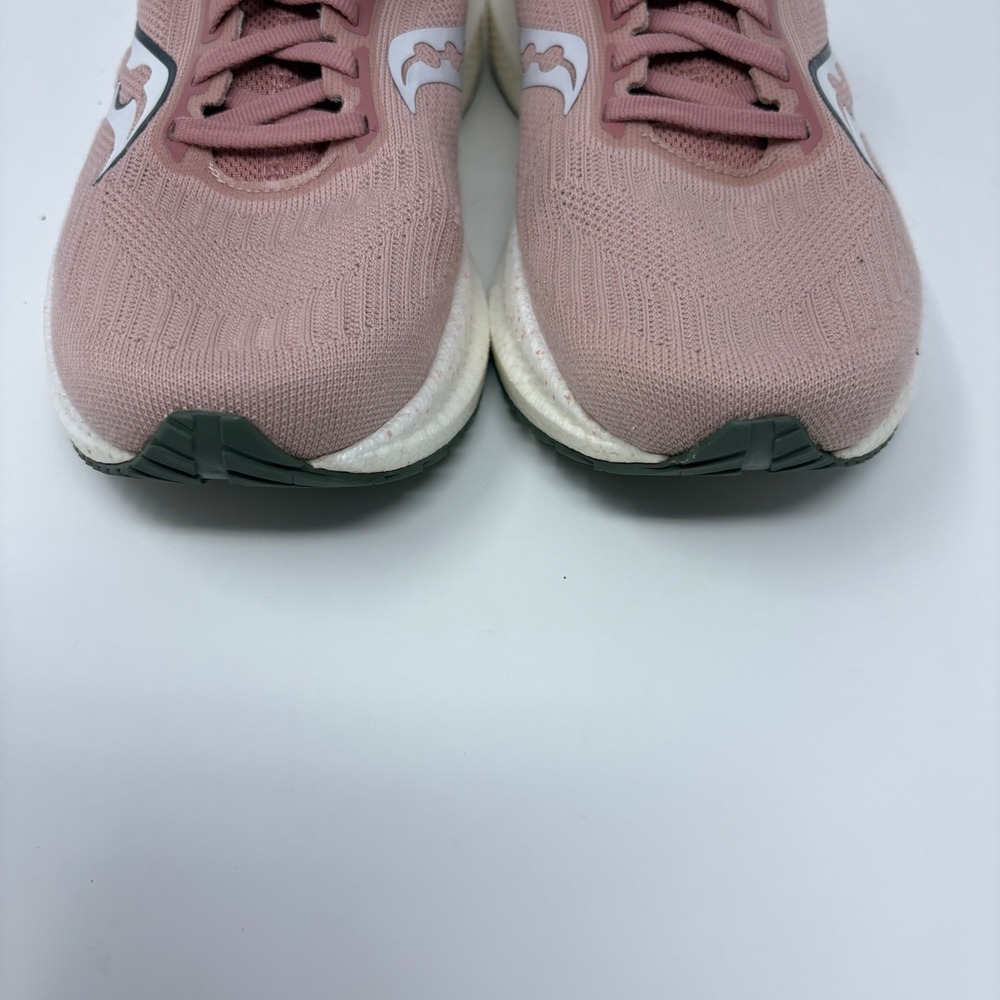 Saucony Triumph 21 Women's Size 9 Rose Pink White Running Shoes (S10881-130) - Picture 4 of 8